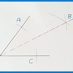 Compass angle bisector